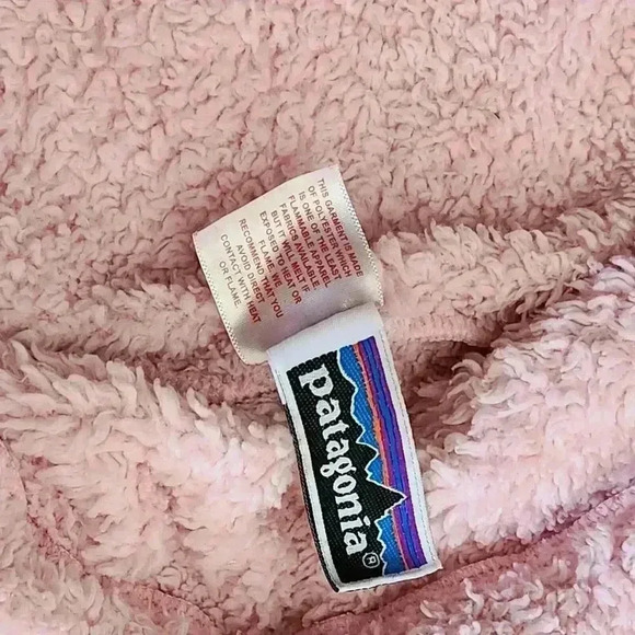 Pink Patagonia Baby Sleeper Zipper Outfit Size 6 Month Baby Girl-A1 - Picture 6 of 8